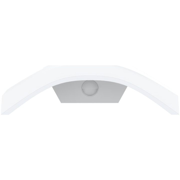 Utomhusvägglampor LED med sensorer 2 st vit gjuten aluminium vidaXL – bild 4