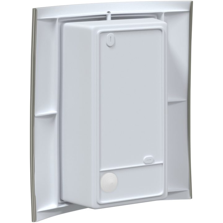 Utomhusvägglampor med Sensor 2 st Silver Rostfritt Stål IP44 vidaXL Medium – bild 6