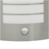 Utomhusvägglampor med Sensor 2 st Silver Rostfritt Stål IP44 vidaXL Medium – miniatyr 9