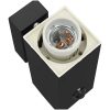 utomhusvägglampor med sensor 2 st Svart rostfritt stål IP44 vidaXL Medium – miniatyr 9