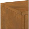 Utomhusväxthållare Pelare 2 st Väderbeständigt Stål vidaXL 24 x 24 x 35 cm – miniatyr 9