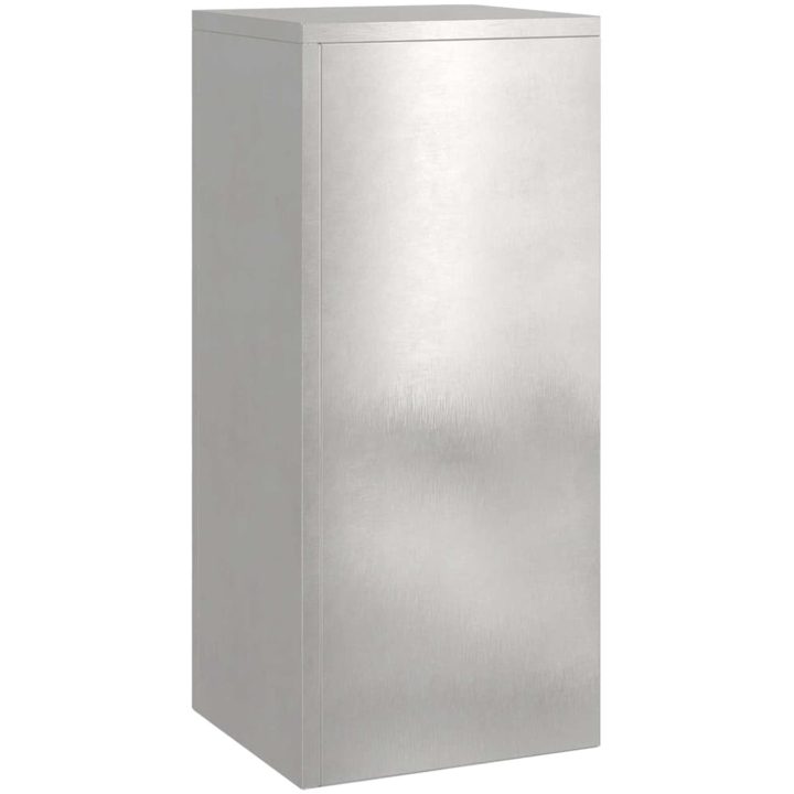 Utomhusväxthusställningar Pelare 2 st Rostfritt stål vidaXL 24 x 24 x 55 cm – bild 5
