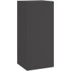 Utomhusväxtstöd Pelare 3 st Svart Stål vidaXL 24 x 24 x 35 cm, 24 x 24 x 55 cm, 24 x 24 x 75 cm – miniatyr 5