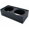 Utp. box för MD-360, 2-fack, svart MALMBERGS – miniatyr 1