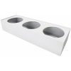 Utp. box för MD-360, 3-fack, vit MALMBERGS – miniatyr 1