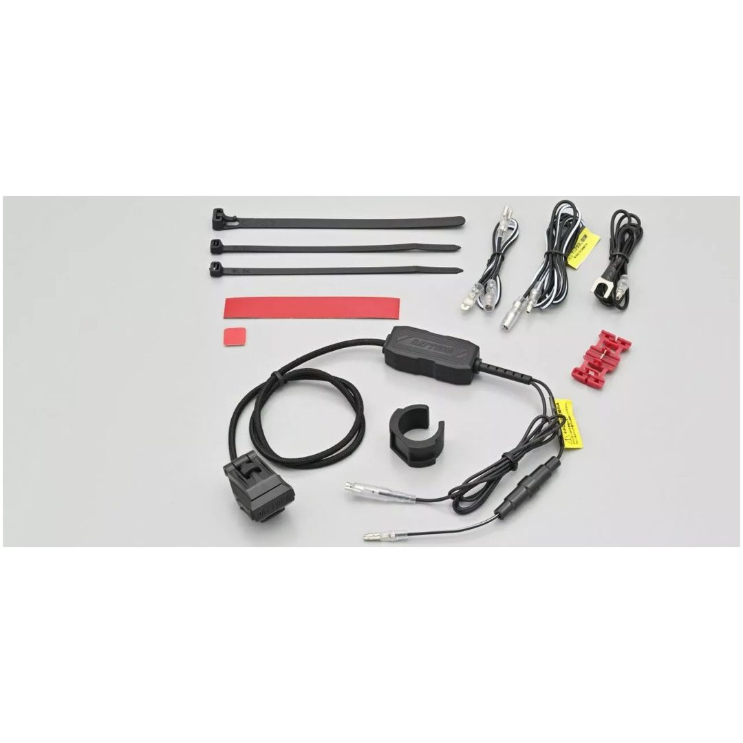 Uttag Usb-a Snabbladdning Svart DAYTONA