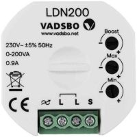 V-40P0200-001 LED-dimmer 0-200VA utan nolla Vadsbo