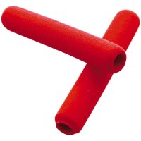 V PARTS Foam Lever Grips Red