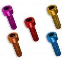 V PARTS screw allen w/cilindrica M6x30 Red