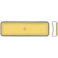 V PARTS Side Reflector Yellow