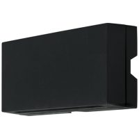 VÄGG STEP 2X6W IP55 GRAFIT