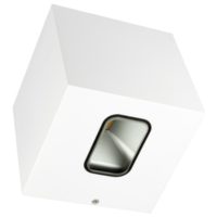 VÄGGARM CUBE II VIT 3000K
