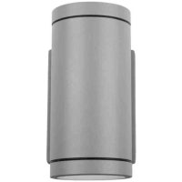 VÄGGARM LED 7.5W 3K 2X400LM GRVÄGGARM MILO II 3000K GRÅ