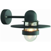 VÄGGARMATUR 270 BERGEN SVART60W E27 IP54