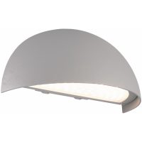 Väggarmatur Boda, LED, Silver, 3000K, IP54 MALMBERGS