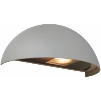 Väggarmatur Boda, Silver, GU10, IP54 MALMBERGS