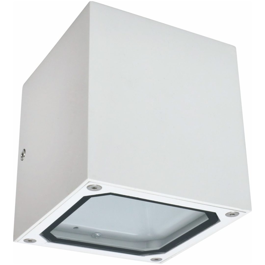 Väggarmatur Cube II, Vit, 7W, G9, IP54 MALMBERGS