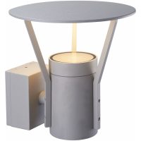 Väggarmatur Eklof IV, LED, Silver, IP54 MALMBERGS