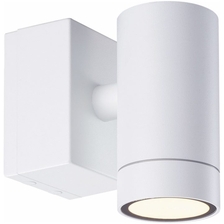 Väggarmatur Eklof VI, LED, Vit, IP54 MALMBERGS – bild 2