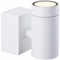 Väggarmatur Eklof VI, Vit, GU10, Vit, IP54 MALMBERGS