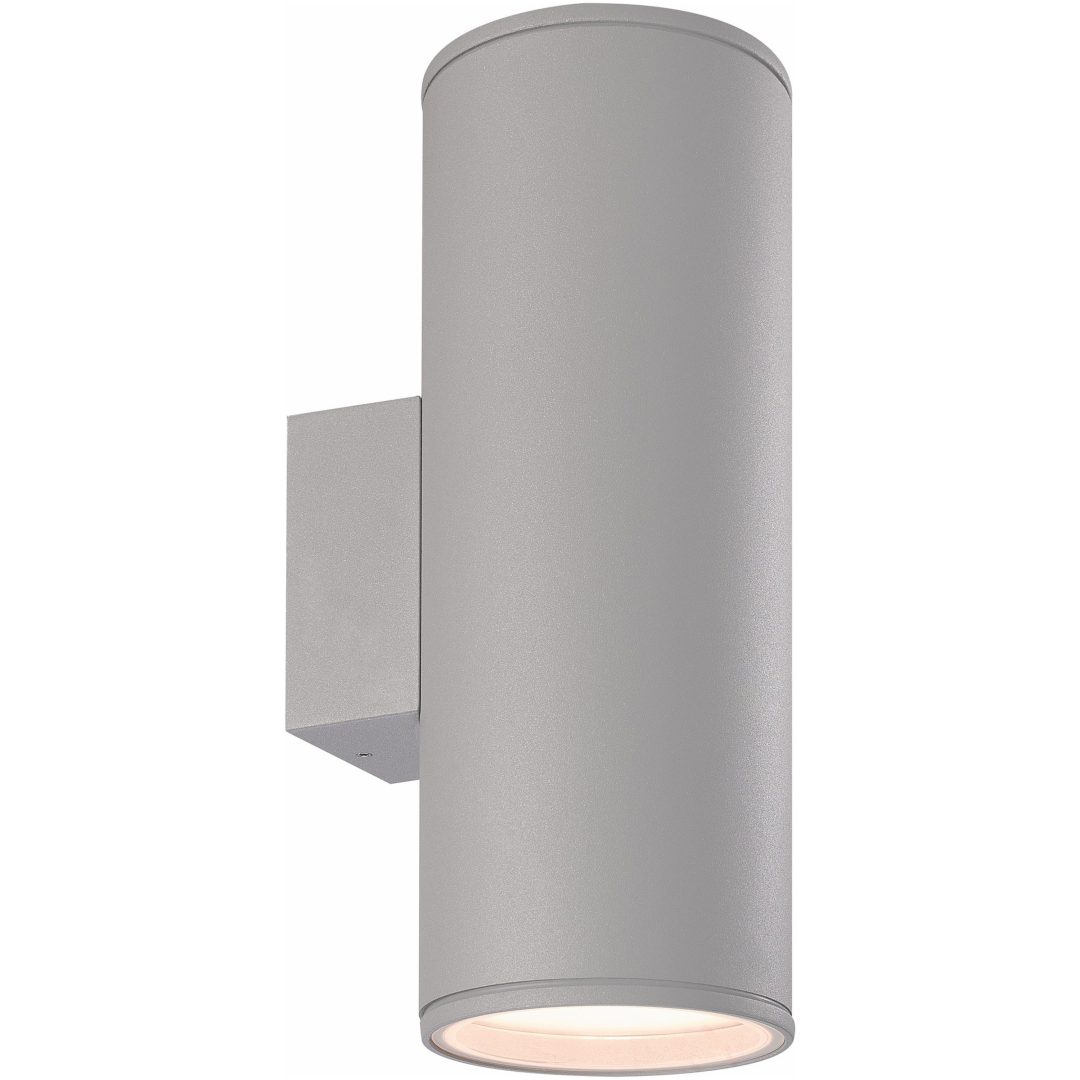 Väggarmatur Karlstad, Silver, 2xE27, IP54 MALMBERGS
