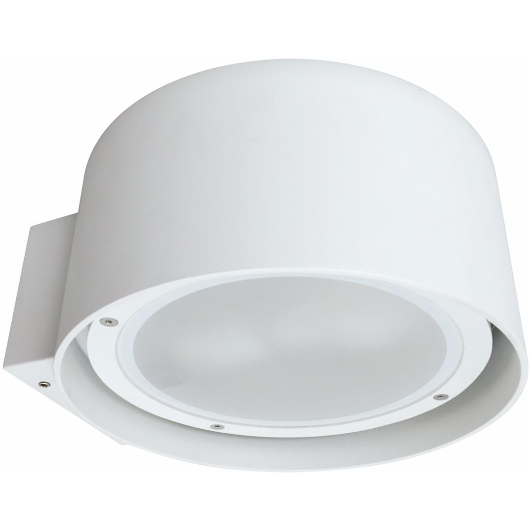 Väggarmatur Loholm, Vit, 15W, E27, IP54 MALMBERGS
