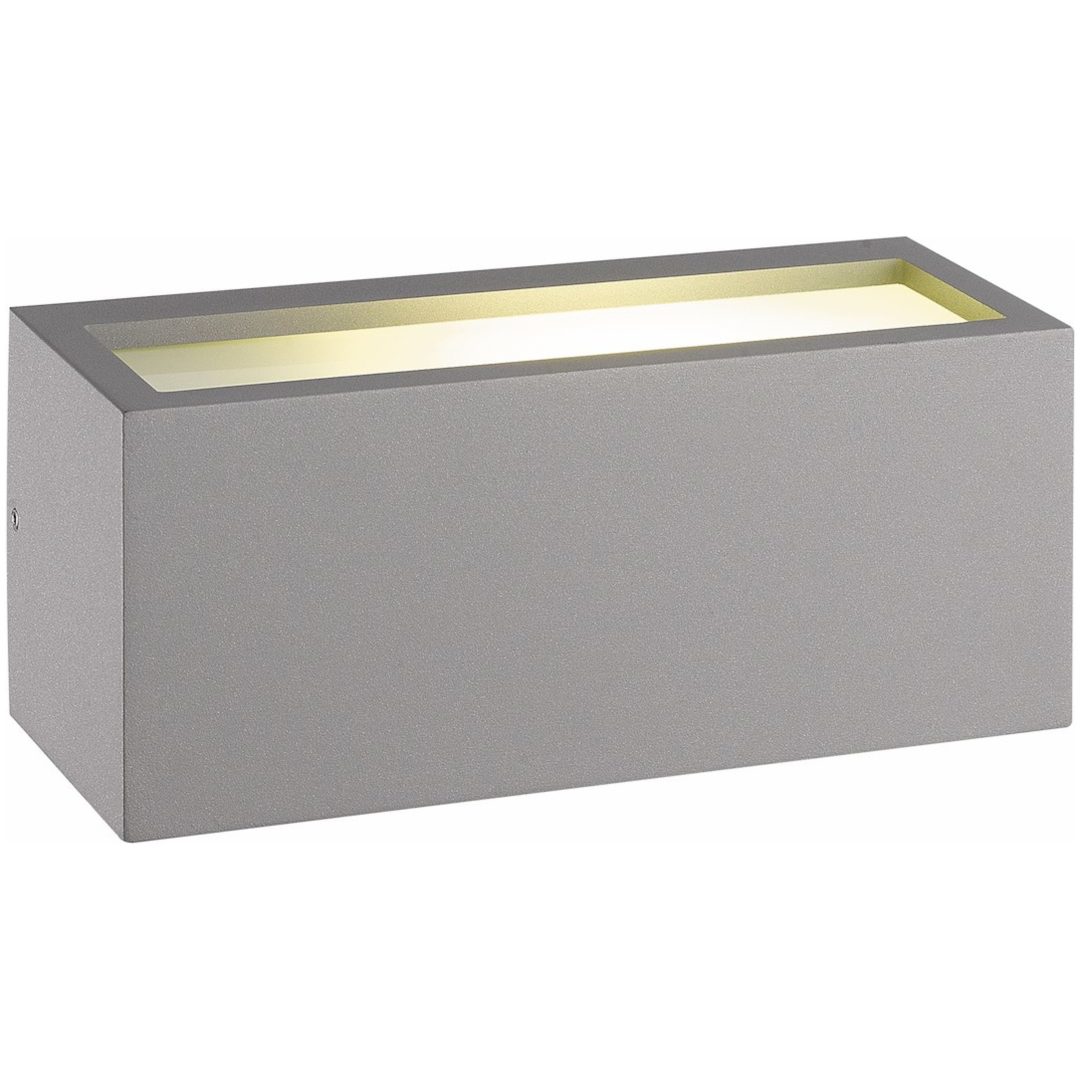 Väggarmatur Lule I, Silver, IP54 MALMBERGS