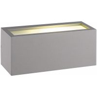 Väggarmatur Lule I, Silver, IP54 MALMBERGS