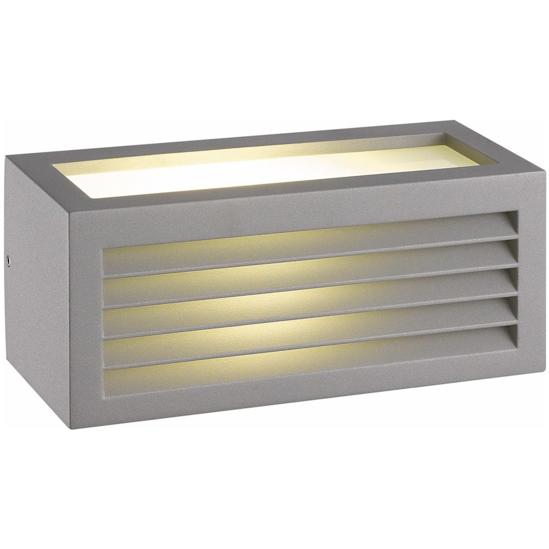 Väggarmatur Lule III, Silver, IP54 MALMBERGS