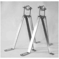 VÄGGFÄSTE ⌀52-76mm VF-335P PAR35cm FRÅN VÄGG 240351
