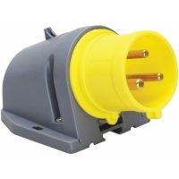 Väggintag, 32A, 2P+J, 4h, 110V, IP44 MALMBERGS