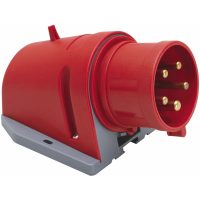 Väggintag med fasväxlare, 32A, 3P+N+J, 400V, 6h, IP44 MALMBERGS