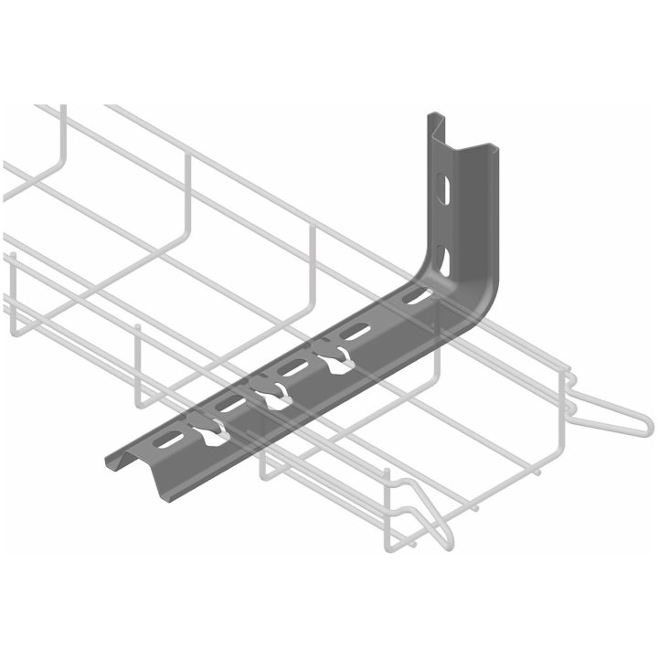 Väggkonsol Omega, Varmgalvaniserad, 150 mm MALMBERGS – bild 2