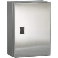Väggkopplingsskåp, IP55, Rostfritt, 350x500x200 mm MALMBERGS