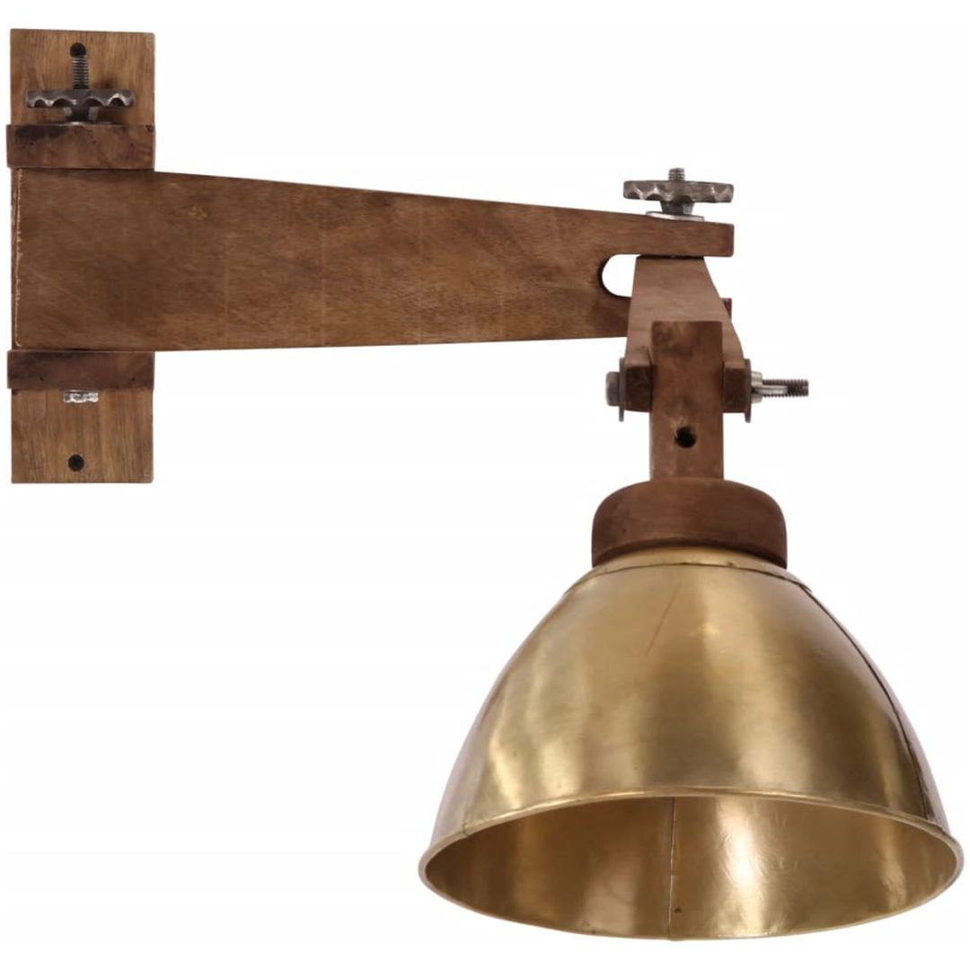 Vägglampa 25 W antik mässing E27 vidaXL – bild 3