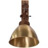 Vägglampa 25 W antik mässing E27 vidaXL – miniatyr 4