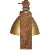 Vägglampa 25 W antik mässing E27 vidaXL – miniatyr 5