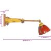 Vägglampa 25 W flerfärgad E27 vidaXL – miniatyr 10