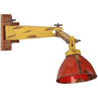 Vägglampa 25 W flerfärgad E27 vidaXL