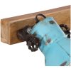 Vägglampa 25 W nött blå 45x25 cm E27 vidaXL – miniatyr 5