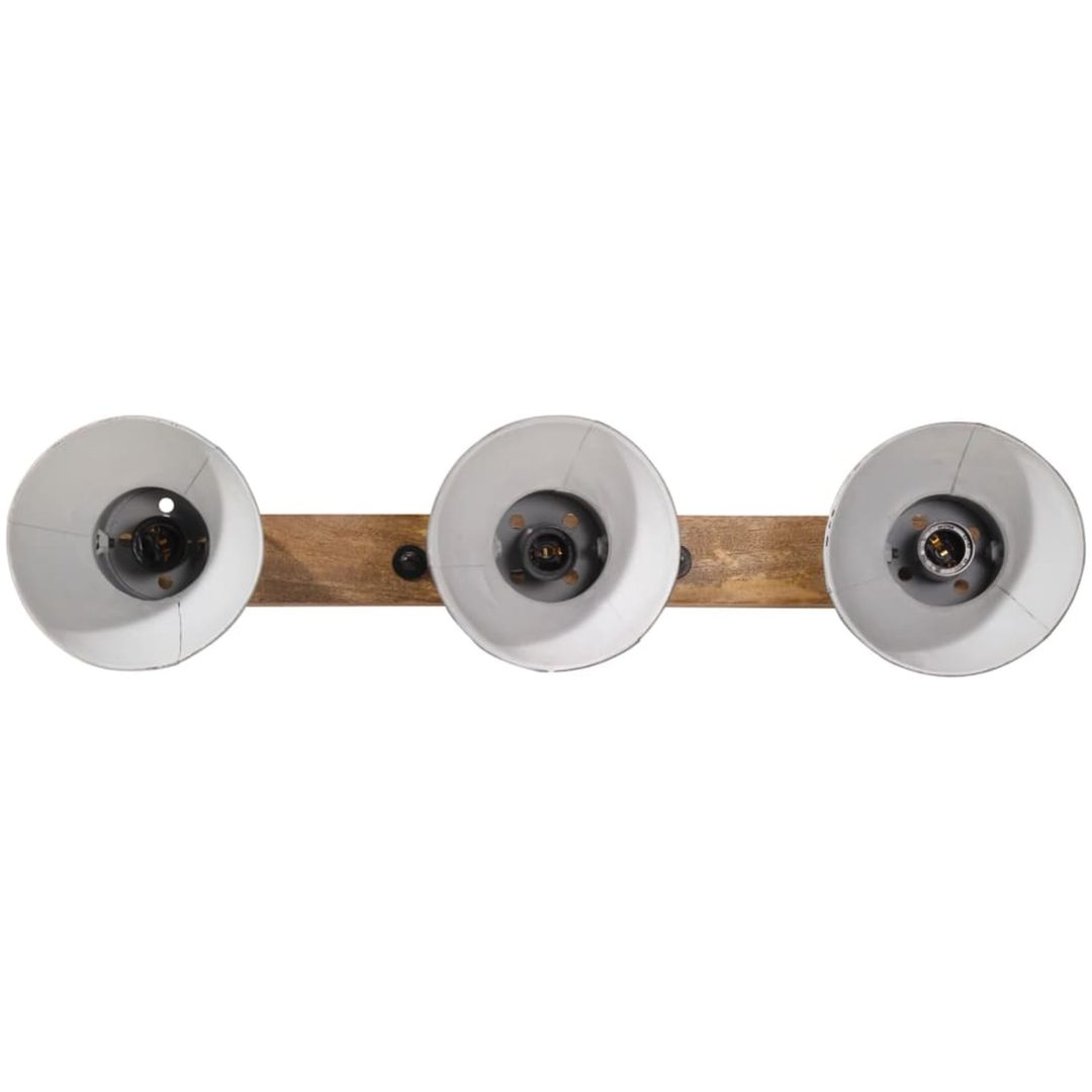 Vägglampa 25 W nött blå 65x25 cm E27 vidaXL – bild 3