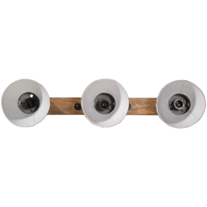 Vägglampa 25 W nött blå 65x25 cm E27 vidaXL – bild 3