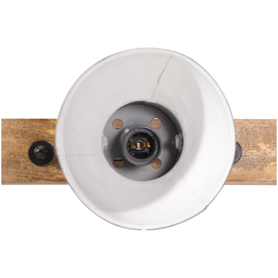 Vägglampa 25 W nött blå 65x25 cm E27 vidaXL – bild 4