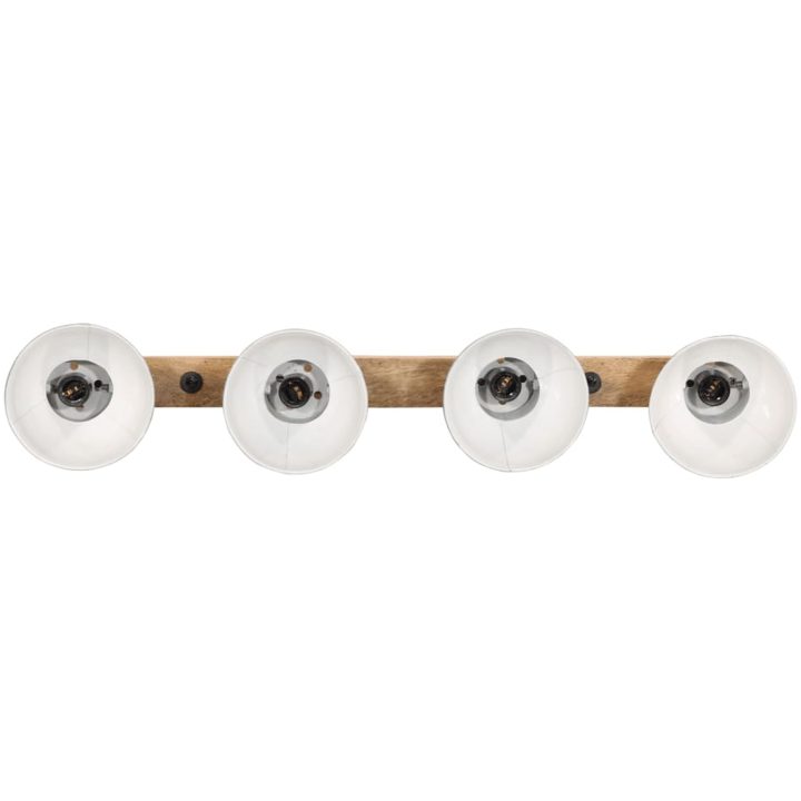 Vägglampa 25 W nött blå 90x25 cm E27 vidaXL – bild 3