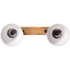 Vägglampa 25 W nött röd 45x25 cm E27 vidaXL – miniatyr 3