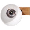 Vägglampa 25 W nött röd 45x25 cm E27 vidaXL – miniatyr 4