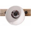 Vägglampa 25 W nött röd 65x25 cm E27 vidaXL – miniatyr 4
