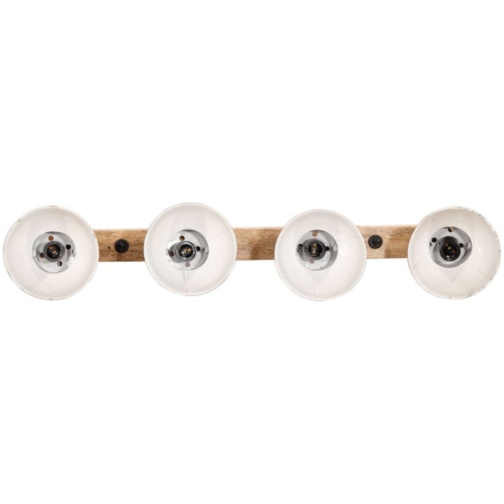 Vägglampa 25 W nött röd 90x25 cm E27 vidaXL – bild 3