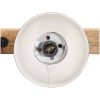 Vägglampa 25 W nött röd 90x25 cm E27 vidaXL – miniatyr 4