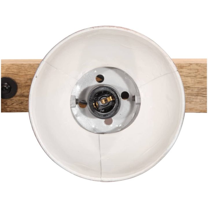 Vägglampa 25 W nött röd 90x25 cm E27 vidaXL – bild 4